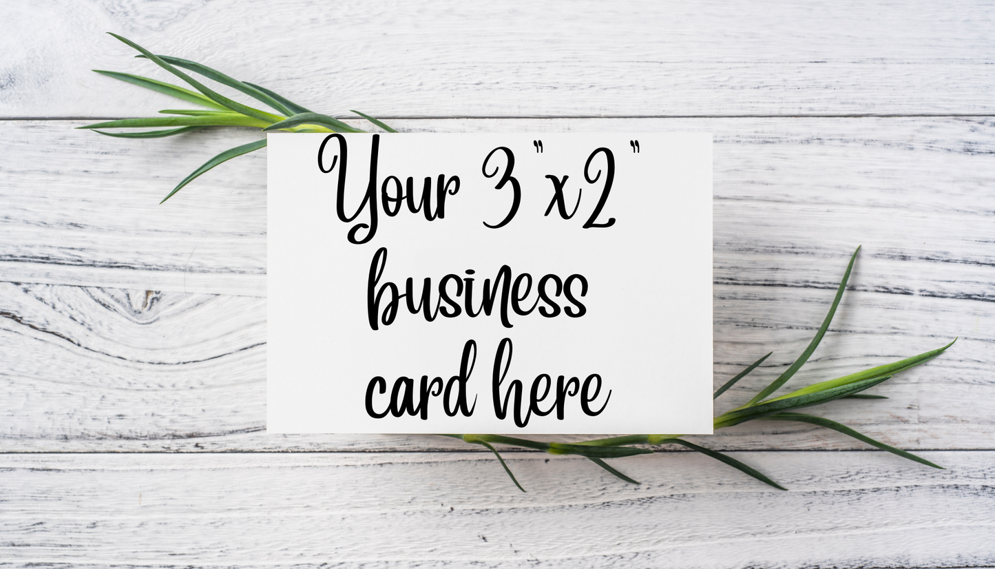 Business Card Photo Magnets