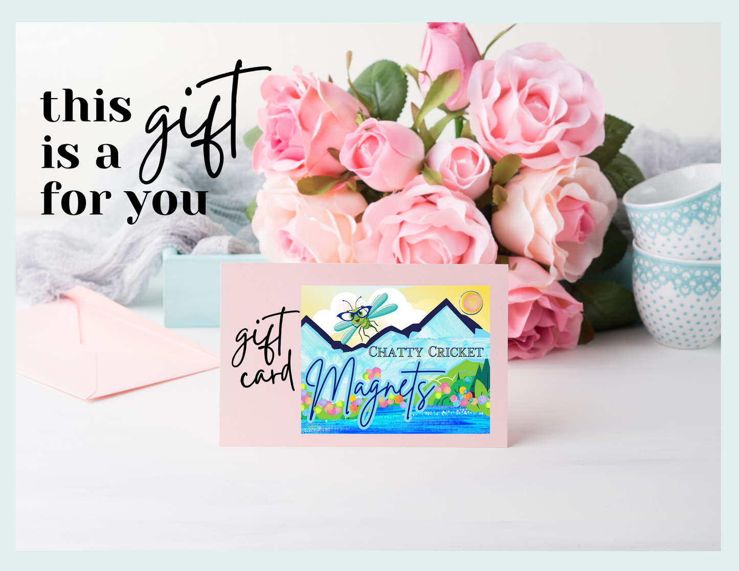 Chatty Cricket Cake Pops & Magnets Gift Card