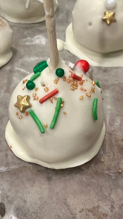 Christmas Cake Pops