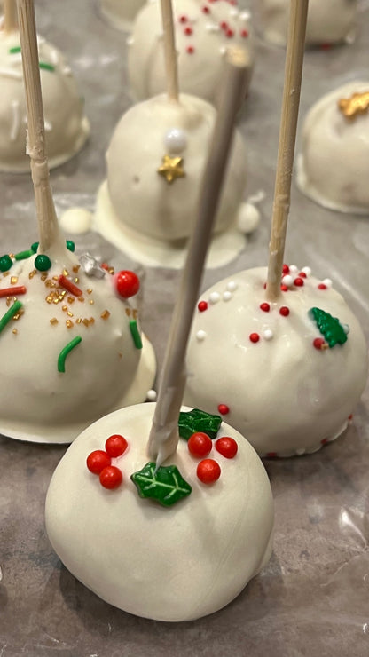 Christmas Cake Pops