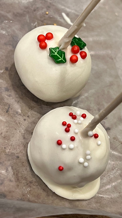 Christmas Cake Pops